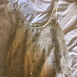 A&F Sequin Tank Top